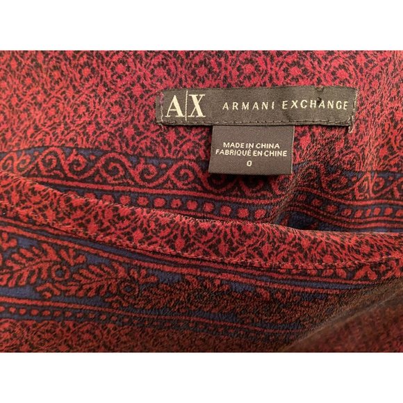 A/X Armani Exchange Ladies Silk Shift Dress Size 0 - Picture 4 of 4